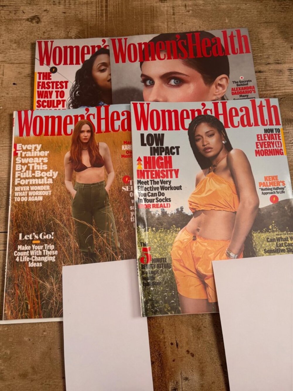 Womens Health Magazine Lot April July/August September October 2022 Issues